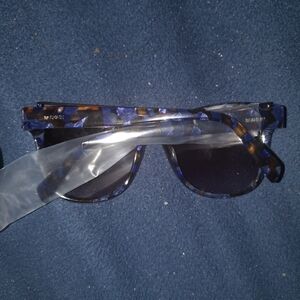 Blue Tortoise Shell Sunglasses